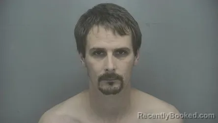 Mugshot of Brandon Lee Yates booked in Vigo County, Indiana on June 30, 2026