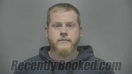 Booking photo from Vigo County, Indiana
