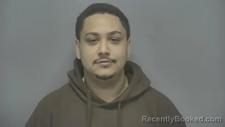 Mugshot of Cameron Davinci Brown booked in Vigo County, Indiana on March 17, 2026