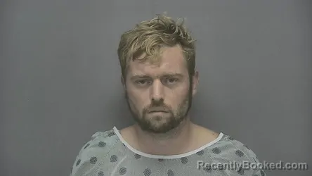 Mugshot of Cody Briley booked in Vigo County, Indiana on July 10, 2026