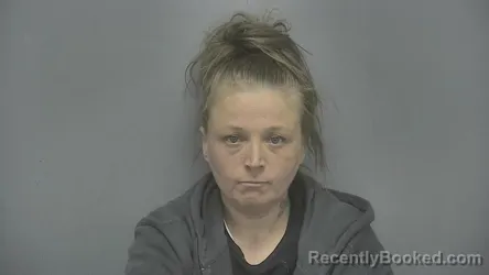 Mugshot of Chelsea Dawn Barker booked in Vigo County, Indiana on March 15, 2026