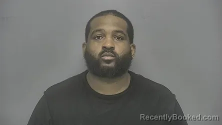 Mugshot of Cortez Delvon Collins booked in Vigo County, Indiana on May 20, 2026
