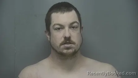 Mugshot of Carl Russell Compton booked in Vigo County, Indiana on July 2, 2026