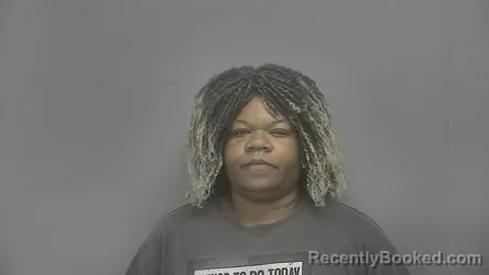 Mugshot of Carlesia N` Clark booked in Vigo County, Indiana on May 14, 2026