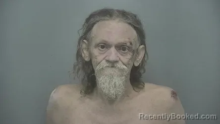 Mugshot of Christopher Lynn Davis booked in Vigo County, Indiana on August 9, 2026