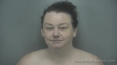Mugshot of Courtney L Erwin booked in Vigo County, Indiana on June 24, 2026