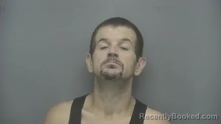 Mugshot of Christopher F. Eversole booked in Vigo County, Indiana on August 9, 2026