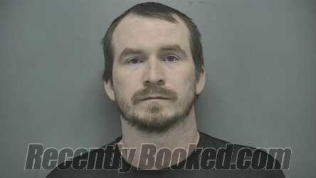 Booking photo from Vigo County, Indiana