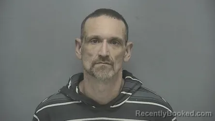 Mugshot of Christopher D Franklin booked in Vigo County, Indiana on April 1, 2026