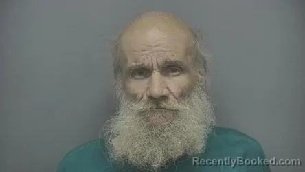 Mugshot of Charles A. Flater booked in Vigo County, Indiana on June 20, 2026
