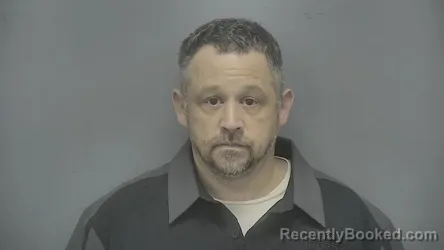 Mugshot of Chad W Godsey booked in Vigo County, Indiana on June 16, 2026