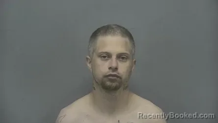 Mugshot of Charles Jacob Hendren booked in Vigo County, Indiana on May 7, 2026