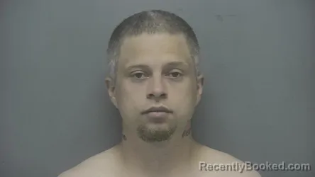 Mugshot of Charles J Hendren booked in Vigo County, Indiana on July 14, 2026