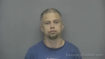 Mugshot of Charles J Hendren booked in Vigo County, Indiana on July 7, 2026