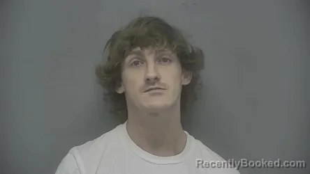 Mugshot of Christofer Lee Hamburg booked in Vigo County, Indiana on October 7, 2026