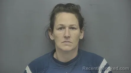 Booking photo from Vigo County, Indiana