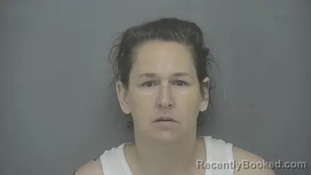 Mugshot of Crystal Lynn Harper booked in Vigo County, Indiana on August 9, 2026