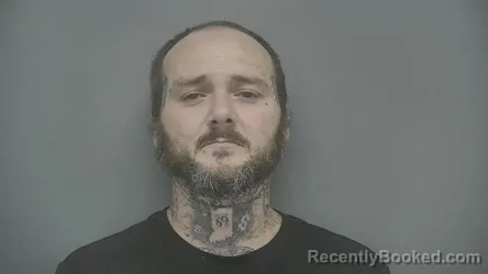 Mugshot of Cody Lee Julian booked in Vigo County, Indiana on August 18, 2026