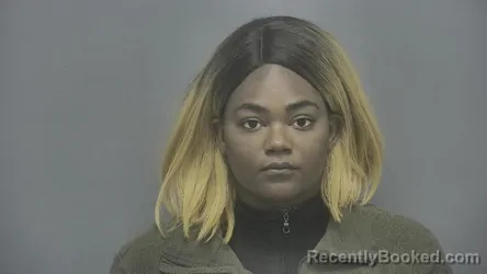 Mugshot of Ciceily Majors booked in Vigo County, Indiana on March 25, 2026