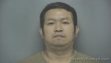 Mugshot of Cung Peng booked in Vigo County, Indiana on June 16, 2026