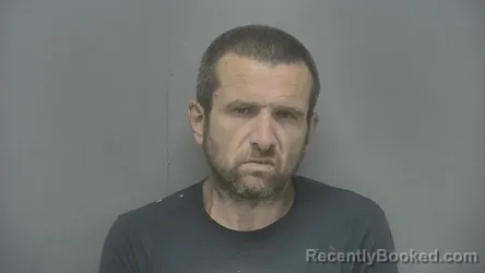 Mugshot of Cory Michael Rutan booked in Vigo County, Indiana on June 26, 2026