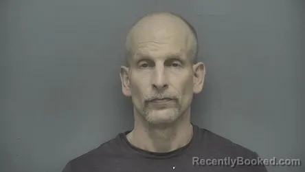 Mugshot of Christopher P Rust booked in Vigo County, Indiana on July 9, 2026
