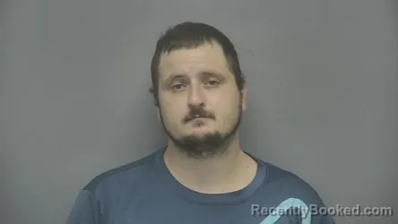 Mugshot of Christopher Robert James Smith booked in Vigo County, Indiana on July 14, 2026