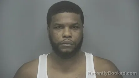 Mugshot of Dwayne Anthony Anderson booked in Vigo County, Indiana on August 29, 2026