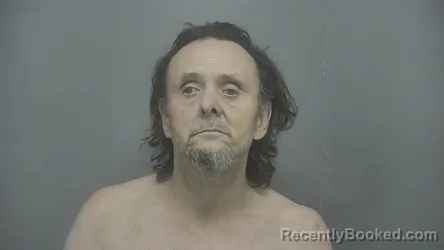 Mugshot of Donald Eugene Arthur booked in Vigo County, Indiana on June 30, 2026