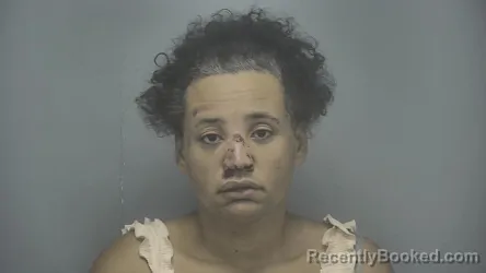 Mugshot of Deshona Michelle Brewster booked in Vigo County, Indiana on September 12, 2026