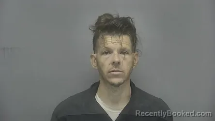 Mugshot of David Allen Combs booked in Vigo County, Indiana on May 18, 2026
