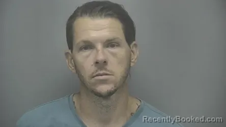 Mugshot of David Allen Combs booked in Vigo County, Indiana on September 12, 2026
