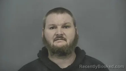 Mugshot of David A Dispennett booked in Vigo County, Indiana on March 20, 2026