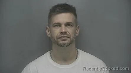 Mugshot of Dustin E Day booked in Vigo County, Indiana on March 26, 2026