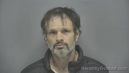 Mugshot of David W. Frederick booked in Vigo County, Indiana on March 22, 2026