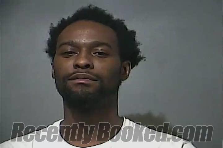 Booking photo from Vigo County, Indiana