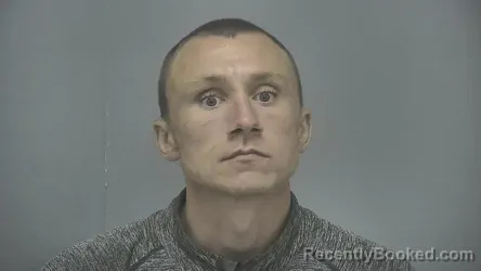 Mugshot of Dalton Lee Huber booked in Vigo County, Indiana on June 30, 2026
