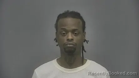 Mugshot of Dorian James Hart booked in Vigo County, Indiana on May 7, 2026