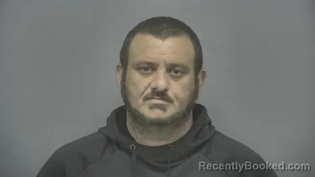 Mugshot of David Hammond booked in Vigo County, Indiana on May 21, 2026