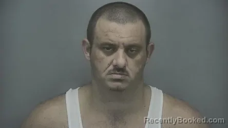 Mugshot of David Loyd Hammond booked in Vigo County, Indiana on August 19, 2026