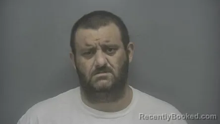 Mugshot of David L Hammond booked in Vigo County, Indiana on September 10, 2026