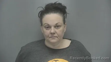 Mugshot of Daneille Lynn Harris booked in Vigo County, Indiana on March 19, 2026