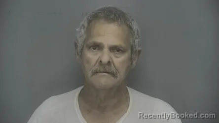 Mugshot of Donald Eugene Hammond booked in Vigo County, Indiana on August 25, 2026