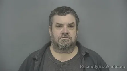 Mugshot of Douglas Keep booked in Vigo County, Indiana on April 29, 2026