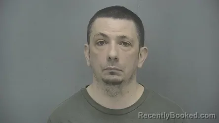 Mugshot of Damien Lowe booked in Vigo County, Indiana on March 19, 2026