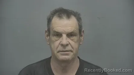 Mugshot of Dennis Lee Morgan booked in Vigo County, Indiana on April 28, 2026