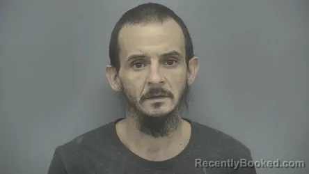 Booking photo from Vigo County, Indiana