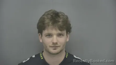 Mugshot of Davis Charles Rubel booked in Vigo County, Indiana on May 1, 2026