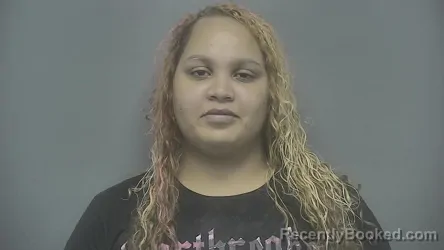 Mugshot of Dionne M Richardson booked in Vigo County, Indiana on September 16, 2026