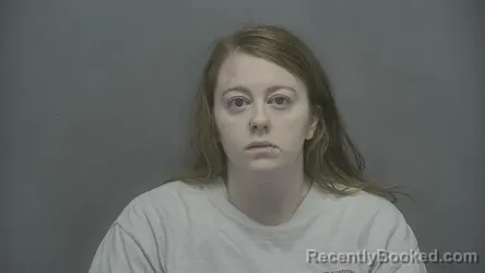 Mugshot of Danielle Stuffle booked in Vigo County, Indiana on March 10, 2026